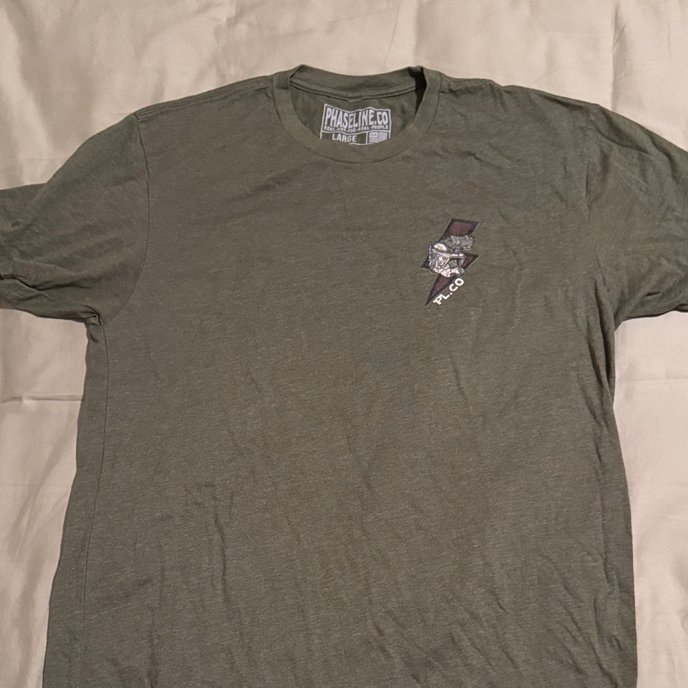 Men's Casual Tee in Olive